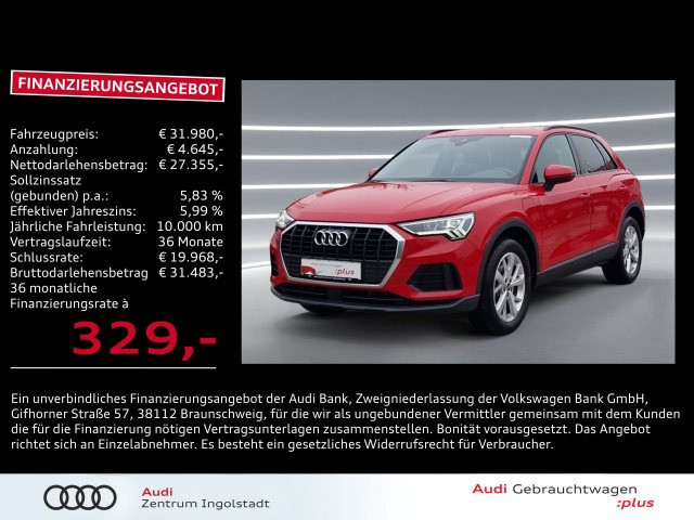 Audi Q3 S-Tronic Hybride 45 TFSI