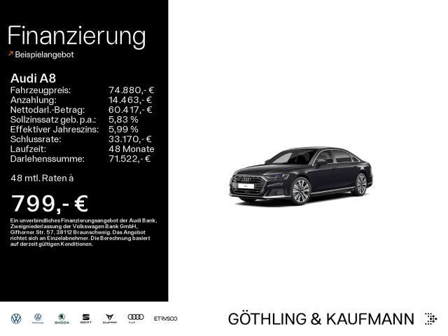 Audi A8 Quattro Lang 50 TDI