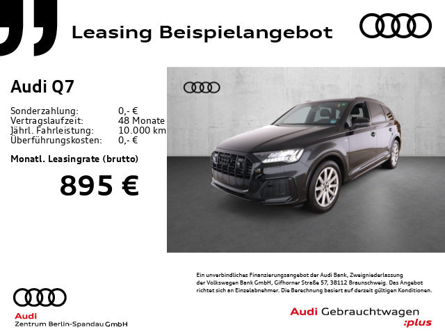 Audi Q7 Quattro S-Line 50 TDI