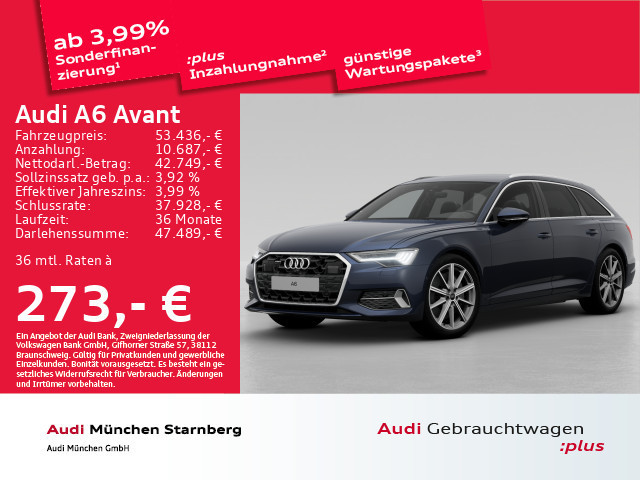 Audi A6 Avant Quattro S-Tronic Hybride 50 TFSI