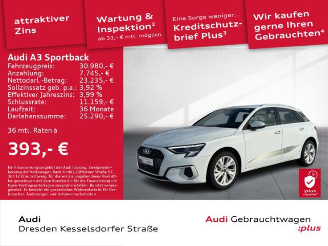 Audi A3 Sportback S-Tronic 30 TFSI