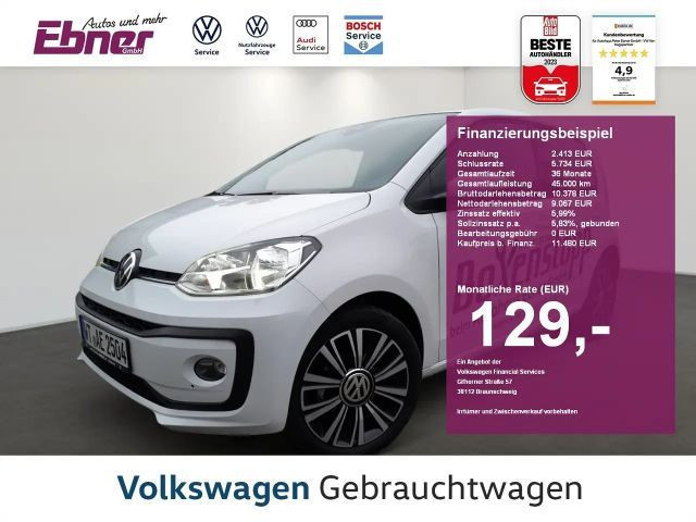 Volkswagen up! UNITED 4-TÜRER SITZHZG+BLUETOOTH+LED+NAVI+VB+ALU!