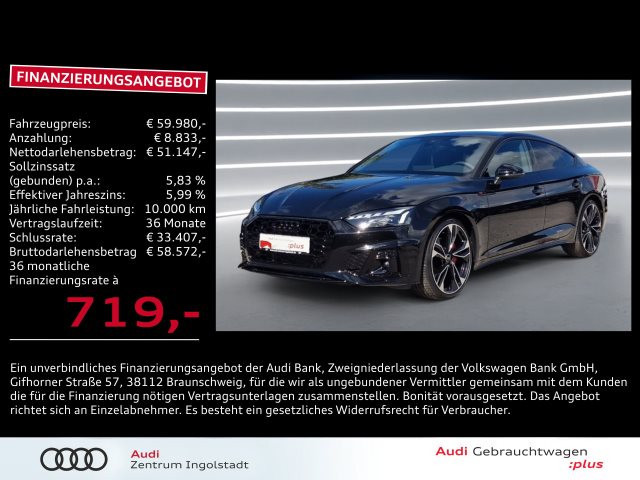 Audi A5 Sportback Business S-Line S-Tronic 40 TDI