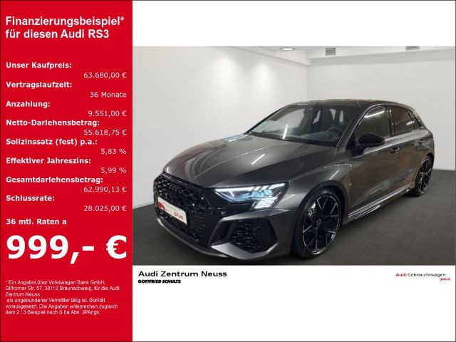 Audi RS3 Sportback Quattro S-Tronic