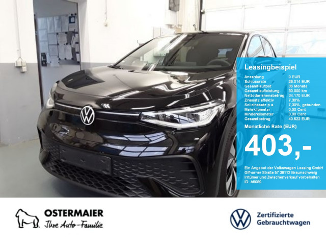 Volkswagen ID.5 174PS NP.60T ACC.5J-G.AHK.WÄRMEPUMPE.NAVI.2xPDC.LED.DAB+.USB