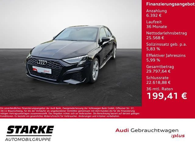 Audi A3 Sportback Sedan S-Line S-Tronic 35 TFSI