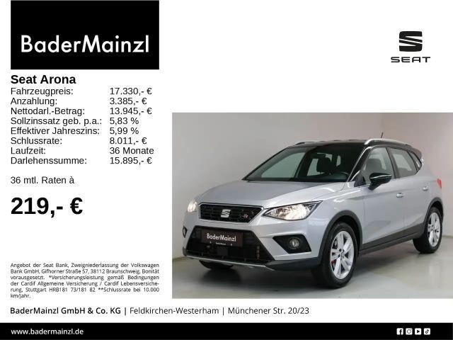 Seat Arona FR-lijn 1.0 TSI DSG