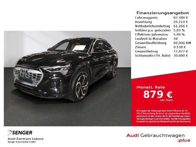 Audi Q8 e-tron Sportback Quattro S-Line 55