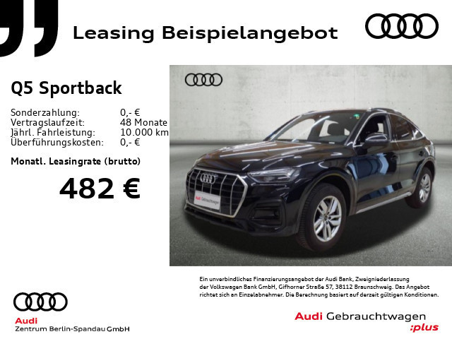 Audi Q5 Sportback Quattro S-Tronic 40 TFSI