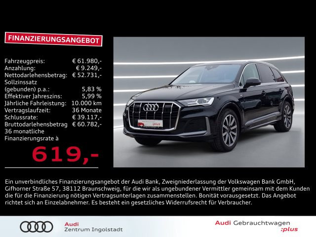 Audi Q7 Quattro S-Line 50 TDI