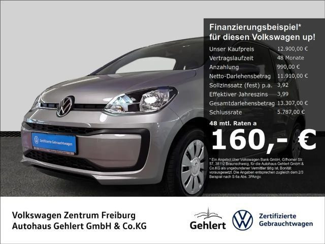 Volkswagen up! 1.0 DAB+ Klimaanlage Telefonschnittstelle