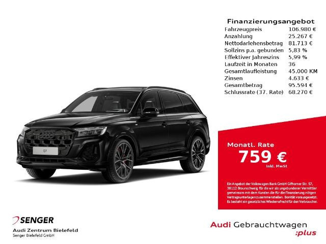 Audi Q7 Quattro S-Line 50 TDI