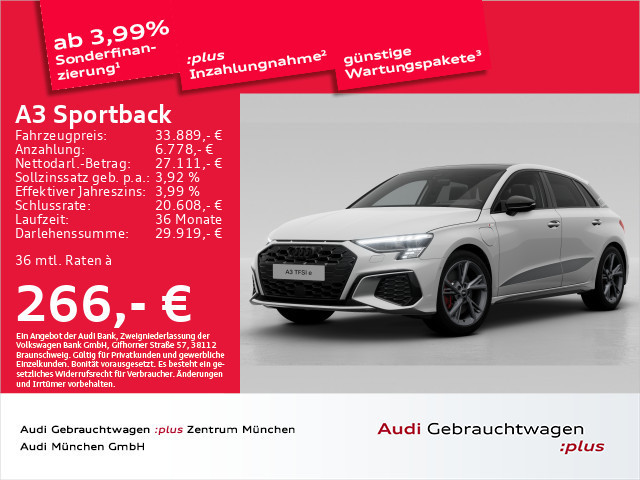 Audi A3 Sportback S-Tronic 30 TDI