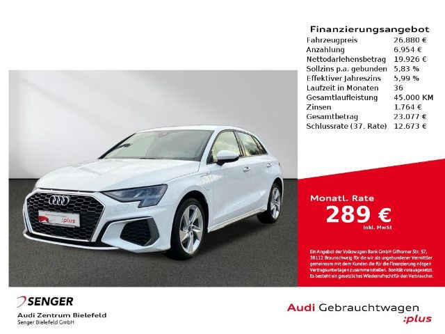 Audi A3 Sportback S-Line S-Tronic Hybride 40 TFSI