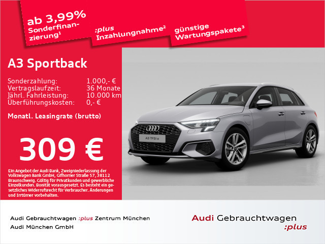 Audi A3 Sportback S-Tronic Hybride 40 TFSI