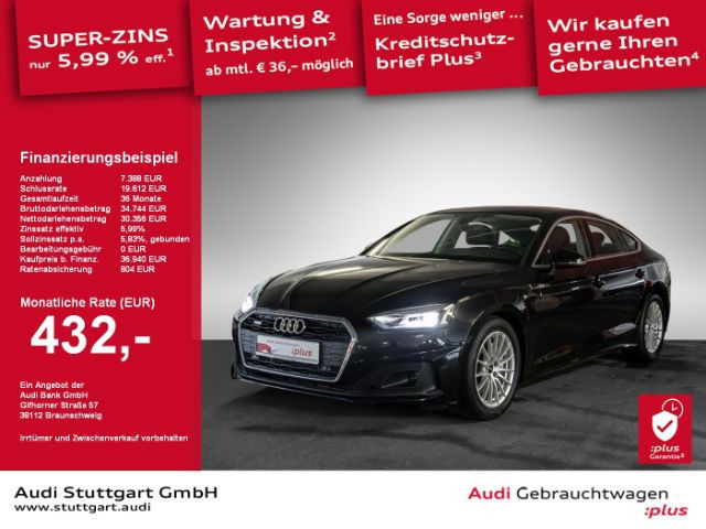 Audi A5 Sportback Quattro S-Tronic 40 TDI