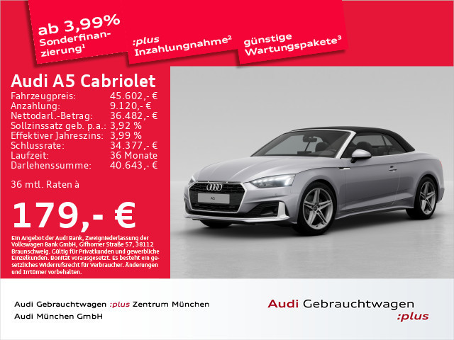 Audi A5 Cabriolet S-Tronic 35 TDI