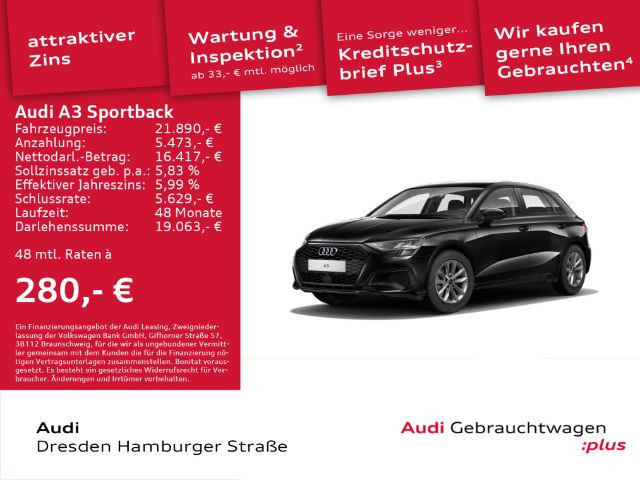 Audi A3 Sportback 30 TFSI