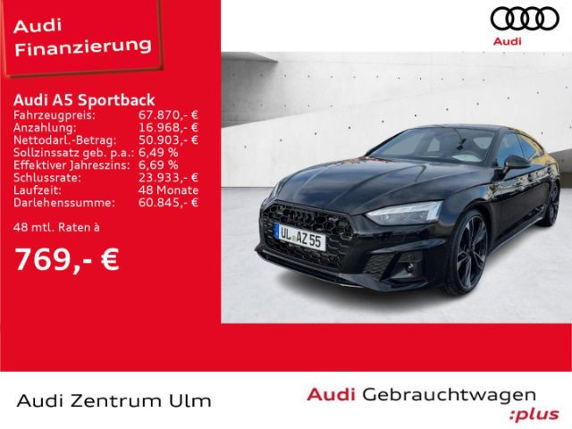 Audi A5 Sportback Quattro Business S-Line S-Tronic 40 TDI