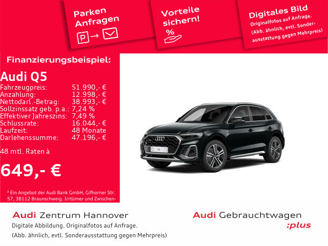 Audi Q5 Quattro S-Line 50 TDI