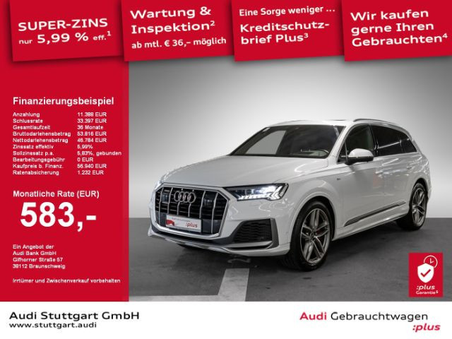 Audi Q7 Quattro S-Line Hybride 55 TFSI