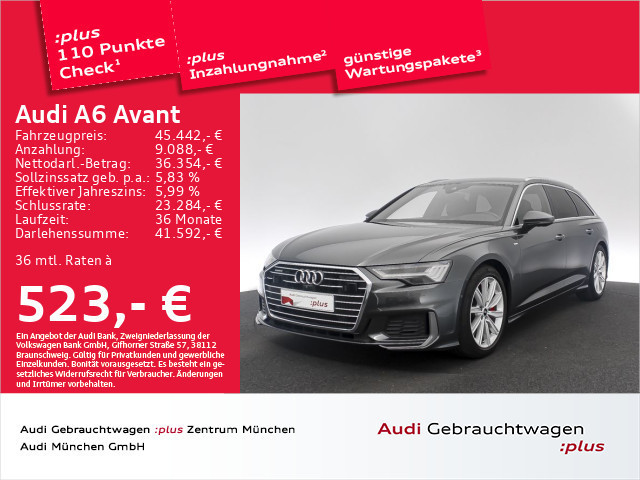 Audi A6 Avant Quattro S-Tronic Sport Hybride 55 TFSI