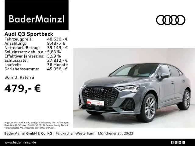 Audi Q3 Quattro S-Line S-Tronic 40 TFSI