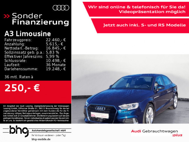 Audi A3 Sedan S-Tronic Sport 35 TDI