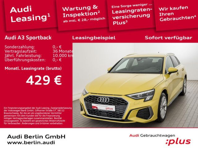 Audi A3 Sportback S-Line S-Tronic Hybride 40 TFSI