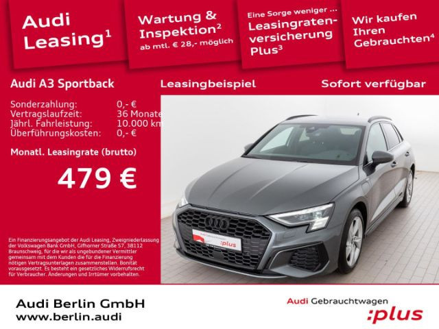 Audi A3 Sportback S-Line S-Tronic Hybride 40 TFSI