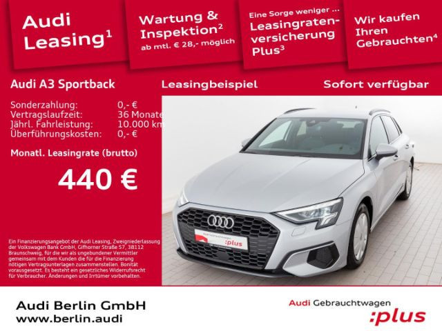 Audi A3 Sportback S-Tronic 35 TDI