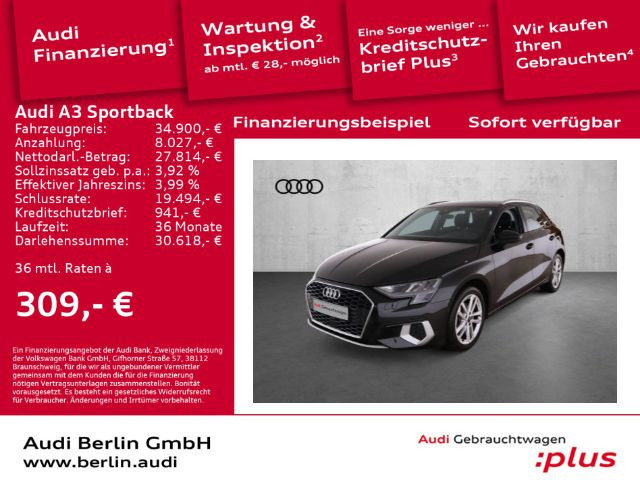 Audi A3 Sportback S-Tronic 35 TDI