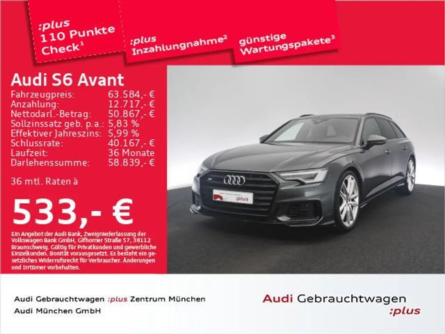 Audi S6 TDI tiptr. Pano/Matrix/B&O/21"Zoll