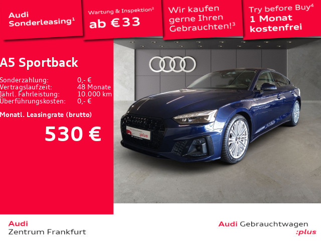 Audi A5 Sportback Quattro S-Line S-Tronic 40 TDI