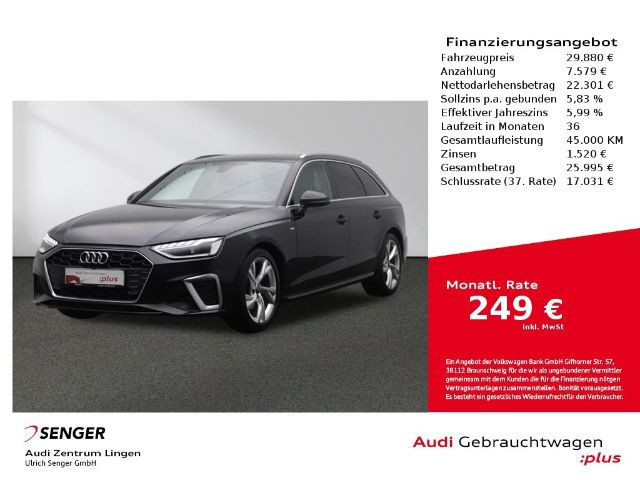 Audi A4 Avant S-Line S-Tronic 35 TFSI