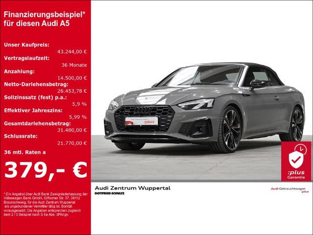 Audi A5 Cabriolet Quattro S-Line 50 TDI