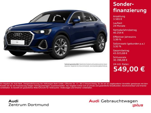 Audi Q3 Sportback S-Line S-Tronic 35 TDI