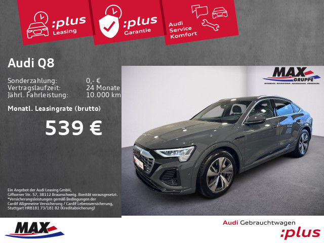 Audi Q8 e-tron Sportback Quattro S-Line 55