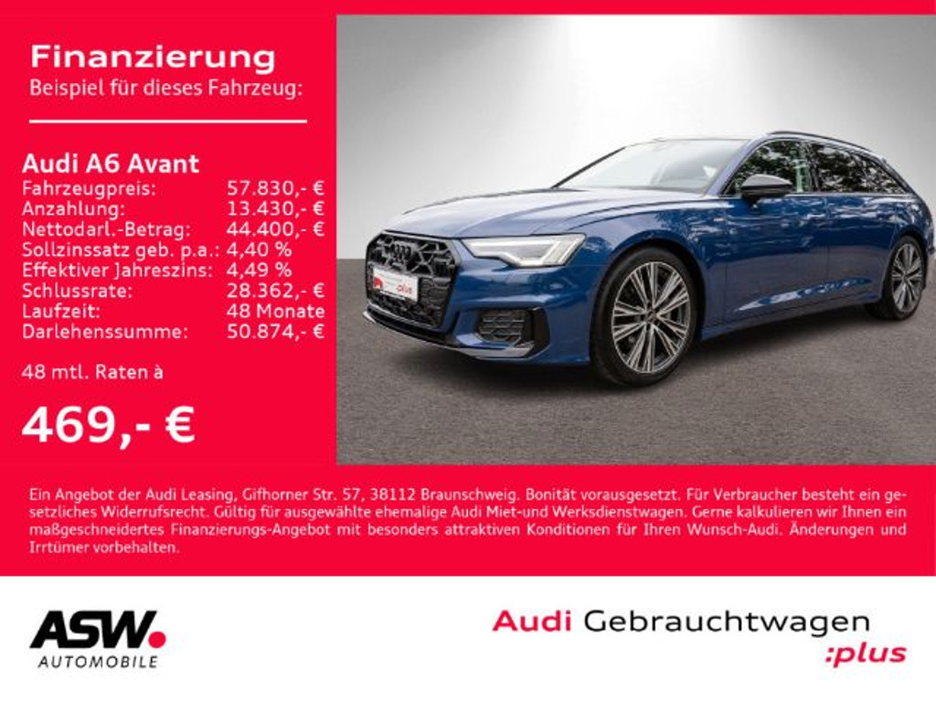 Audi A6 Avant S-Line S-Tronic 45 TFSI