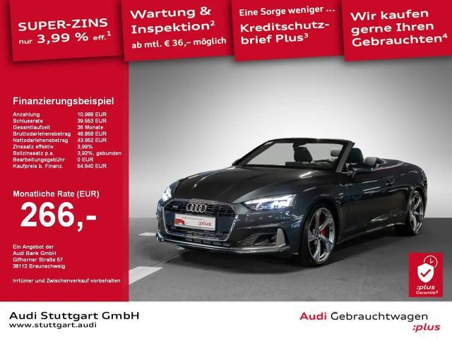 Audi A5 Cabriolet Quattro S-Tronic 40 TFSI