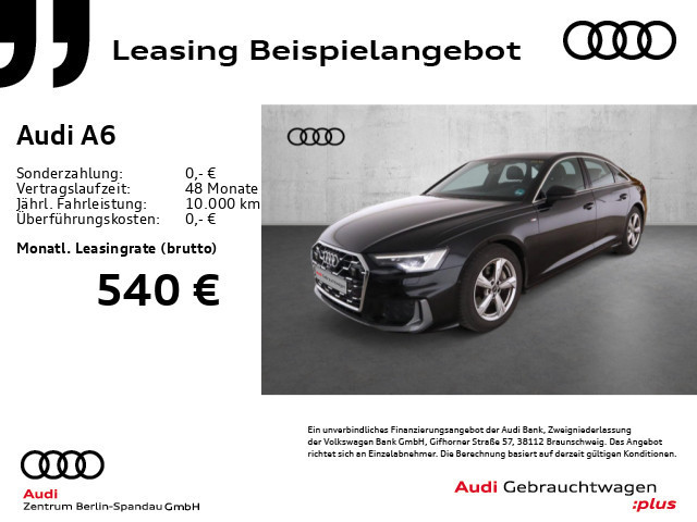 Audi A6 Sedan Quattro S-Line S-Tronic 45 TFSI