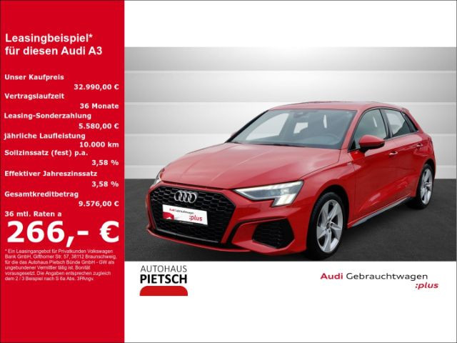 Audi A3 Sportback S-Line S-Tronic 35 TFSI