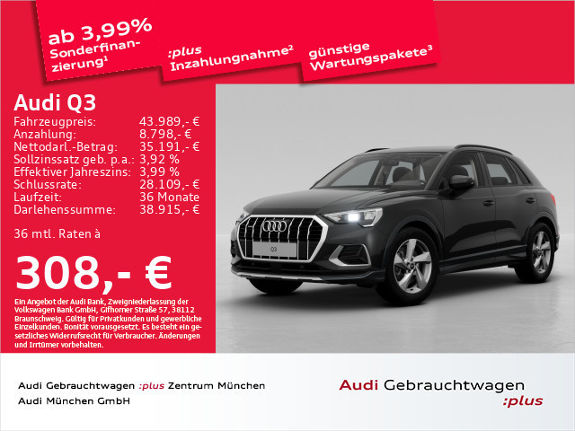 Audi Q3 Quattro S-Tronic 40 TDI