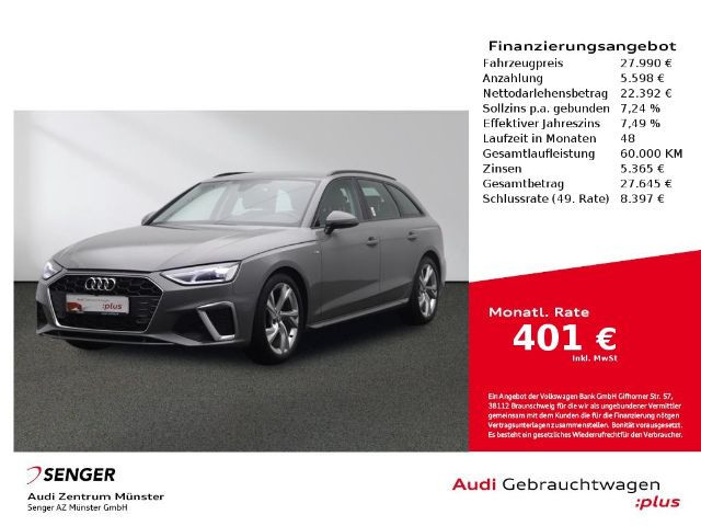 Audi A4 Avant S-Line 35 TFSI