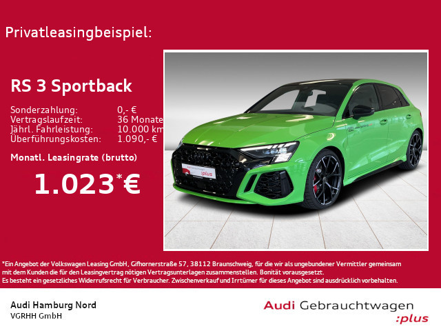 Audi RS3 Sportback Quattro S-Tronic