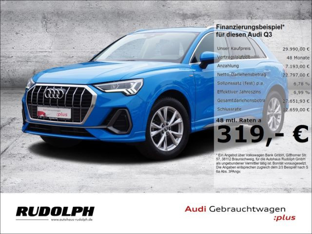 Audi Q3 S-Line S-Tronic 35 TFSI