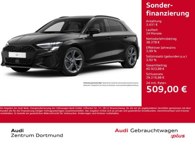 Audi A3 Sportback S-Line S-Tronic 35 TDI