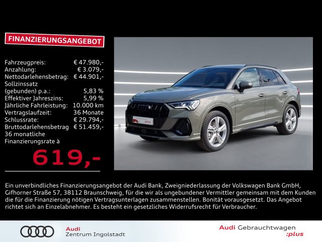 Audi Q3 Quattro S-Line S-Tronic 40 TFSI