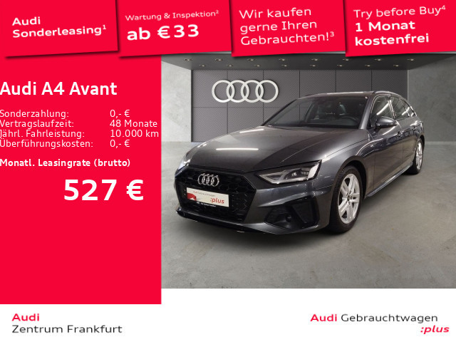 Audi A4 Avant Quattro S-Line S-Tronic 40 TDI