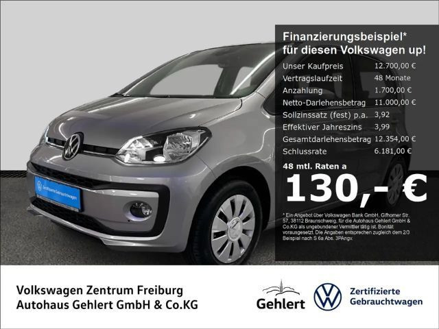 Volkswagen up! 1.0 Klimaanlage Sitzheizung Nebelscheinwerfer